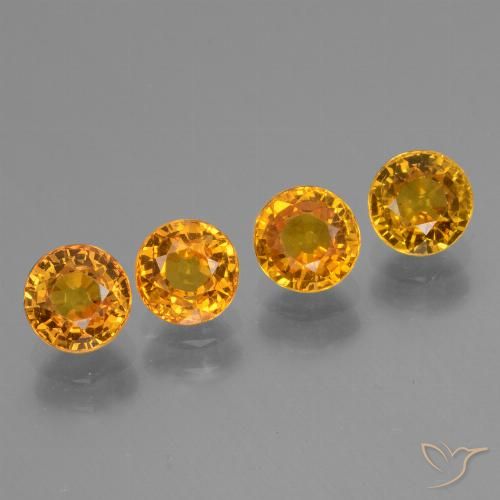 2.80ctw Natural Oro Zafiro, Redondo, VVS-VS