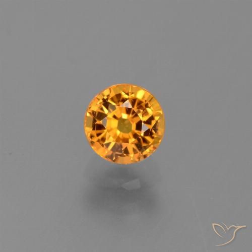 0.84ct Natural Oro Zafiro, Redondo, VS