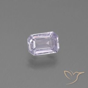 Zafiro Violeta muy claro natural de 0.57 ct, Corte Octágono / Esmeralda, VS