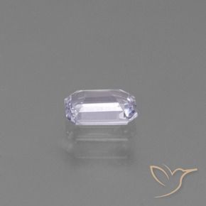 Zafiro Violeta muy claro natural de 0.57 ct, Corte Octágono / Esmeralda, VS