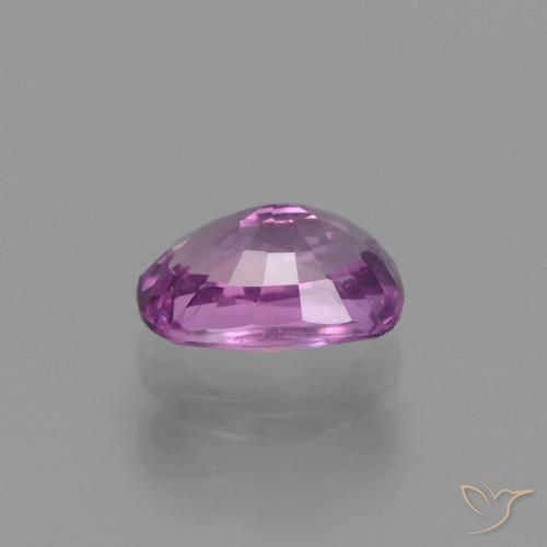 Zafiro Púrpura medio natural de 1.59 ct, Forma Cojín, VS