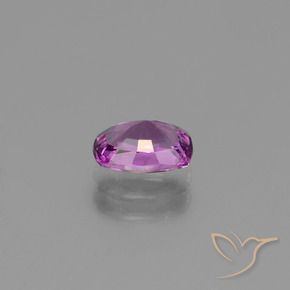 Zafiro púrpura natural de 1,04 ct, corte cojín, VVS-VS