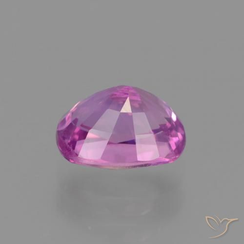 Zafiro Púrpura rosado natural de 1.42 ct, Forma Cojín, VS