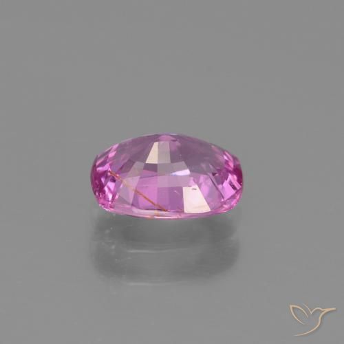 Zafiro Púrpura intenso natural de 1.03 ct, Forma Cojín, VS