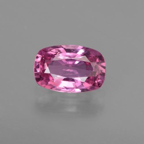 Zafiro Rosado medio natural de 1.18 ct, Corte Cojín, VS