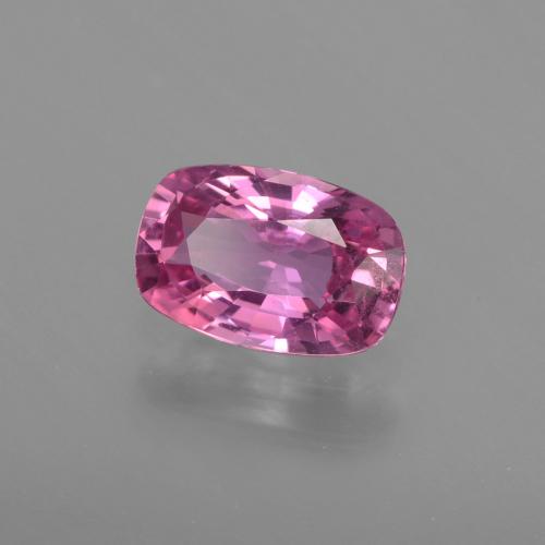 Zafiro Rosado medio natural de 1.18 ct, Corte Cojín, VS