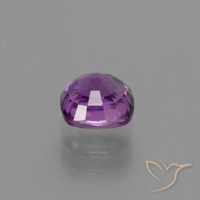 Zafiro Púrpura medio natural de 1.44 ct, Forma Cojín, VS
