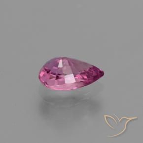Zafiro Púrpura rojizo natural de 1.07 ct, En forma de pera, VS