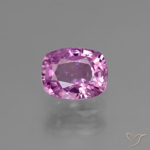 1.47ct Natural Púrpura medio Zafiro, Forma Cojín, VS