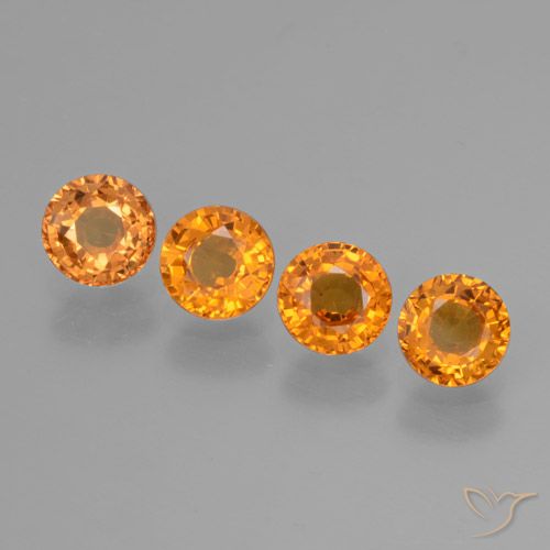2.36ctw Natural Oro Zafiro, Redondo, VVS-VS