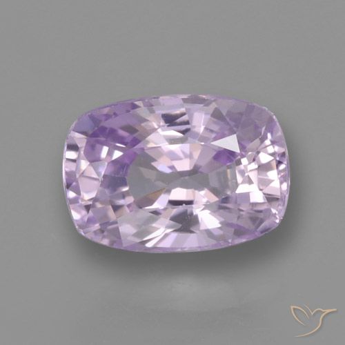 1.09ct Natural Violeta rosado Zafiro, Forma Cojín, VVS