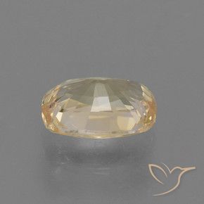 Zafiro Crema natural de 1.09 ct, Forma Cojín, VS