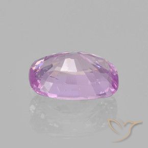 Zafiro Púrpura claro natural de 1.00 ct, Forma Cojín, VS