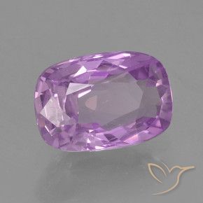 Zafiro Lila natural de 1.07 ct, Forma Cojín, VVS-VS
