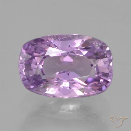 1.13ct Natural Violeta medio Zafiro, Forma Cojín, VS
