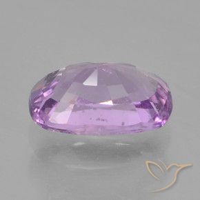 Zafiro Violeta medio natural de 1.13 ct, Forma Cojín, VS