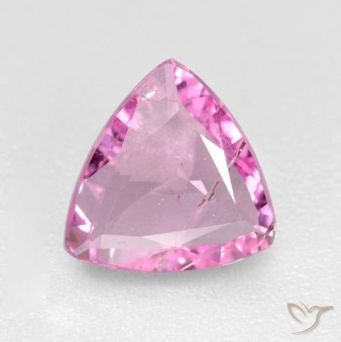 0.74ct Natural Rosado púrpura real Zafiro, Trillón, VS-SI