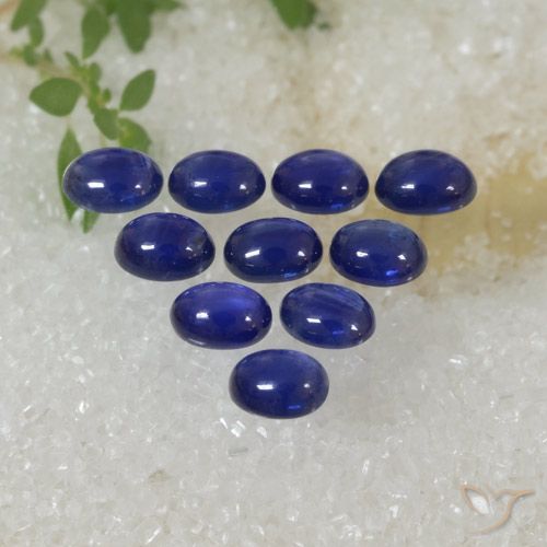 2.78ctw Natural Azul marino intenso Zafiro, Ovalada, Translúcido