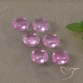 Gemas de Zafiro Púrpura claro natural de 1.21 ct, Redondo, Transparente