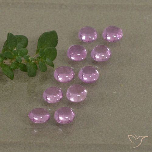 1.53ctw Natural Rosado púrpura Zafiro, Redondo, Transparente