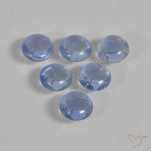 1.22ctw Natural Azul marino claro Zafiro, Redondo, Transparente