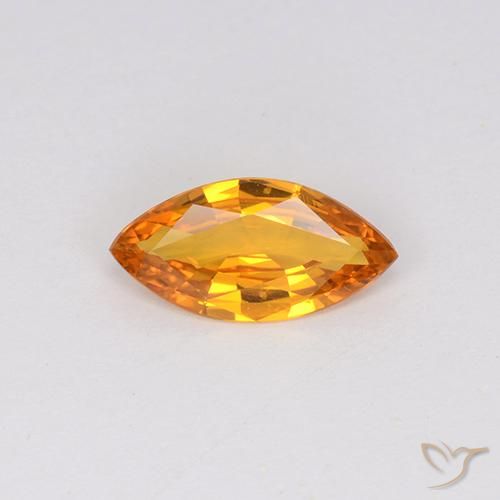 1.00ct Natural Oro Zafiro, Marquesa, VVS