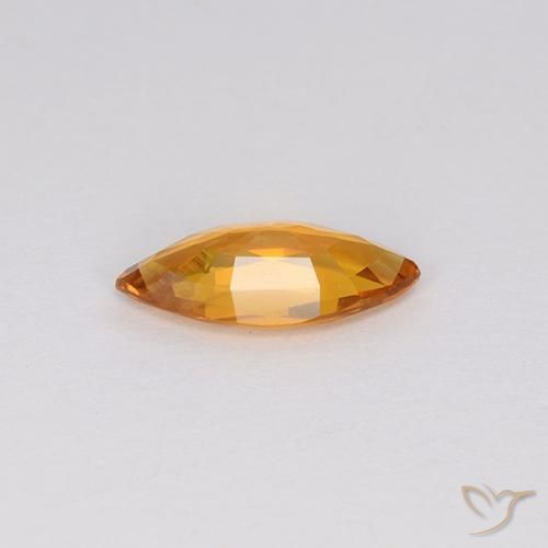 Zafiro Oro natural de 1.00 ct, Marquesa, VVS