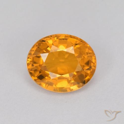 1.07ct Natural Oro Zafiro, Ovalada, VVS