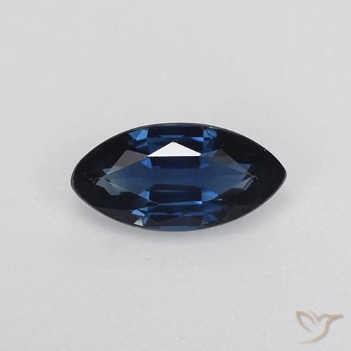 0.69ct Natural Azul crepúsculo Zafiro, Marquesa, VVS-VS