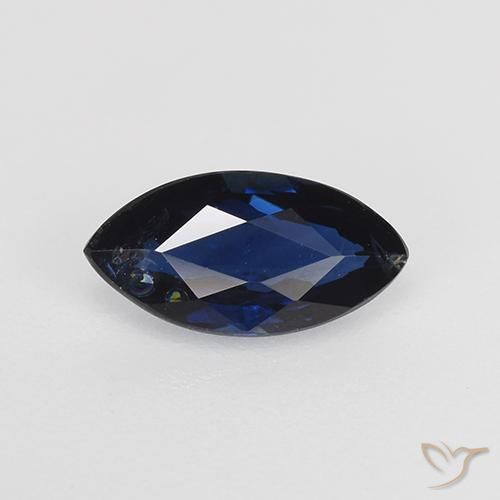 0.72ct Natural Azul crepúsculo Zafiro, Marquesa, VVS-VS