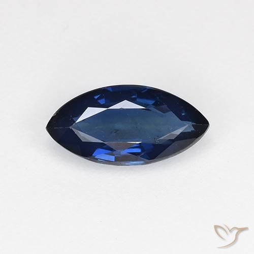 0.64ct Natural Azul crepúsculo Zafiro, Marquesa, VVS-VS