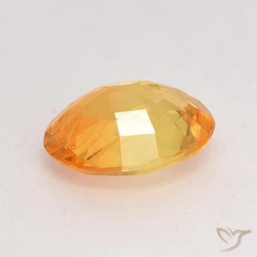 Zafiro Naranja medio natural de 1.78 ct, Ovalada, VS-SI