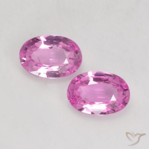 1.15ctw Natural Púrpura rosado claro Zafiro, Ovalada, VS