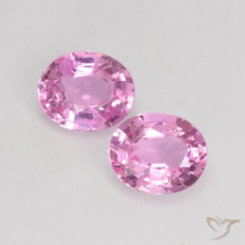 0.76ctw Natural Rosado púrpura Zafiro, Ovalada, VVS-VS