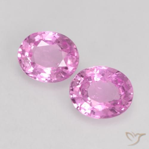 0.90ctw Natural Rosado púrpura Zafiro, Ovalada, VS