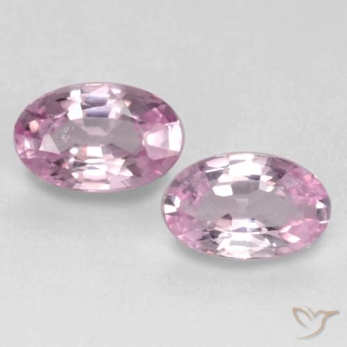 0.51ctw Natural Rosado blubblegum muy claro Zafiro, Ovalada, VVS-VS