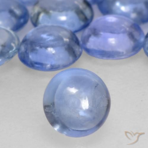 Zafiro Celeste natural de 0.23 ct, Redondo, Transparente