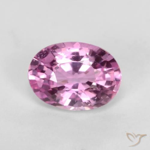 0.83ct Natural Púrpura rosado Zafiro, Ovalada, VVS-VS