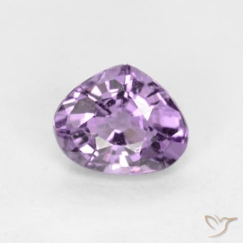 0.39ct Natural Violeta medio Zafiro, En forma de pera, VVS-VS