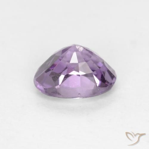 Zafiro Violeta medio natural de 0.39 ct, En forma de pera, VVS-VS