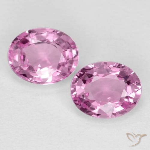 0.85ctw Natural Rosado púrpura real Zafiro, Ovalada, VS-SI