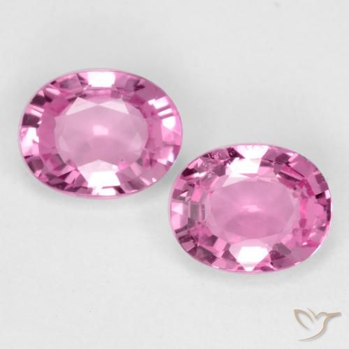 0.79ctw Natural Rosa oscuro Zafiro, Ovalada, VVS-VS