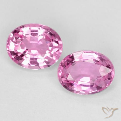 0.86ctw Natural Rosado medio Zafiro, Ovalada, VVS-VS