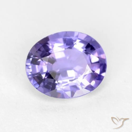 0.48ct Natural Violeta rosado Zafiro, Ovalada, VS