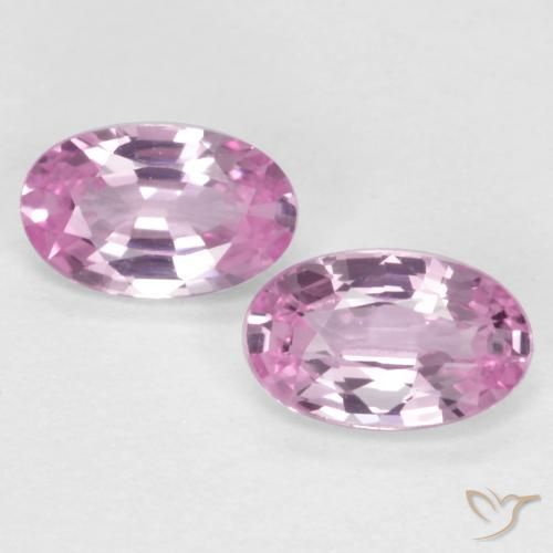 0.54ctw Natural Rosado púrpura Zafiro, Ovalada, VS