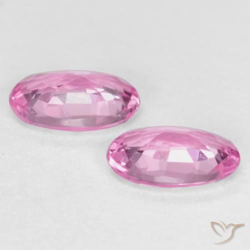 Gemas de Zafiro Púrpura intenso natural de 0.51 ct, Ovalada, VS