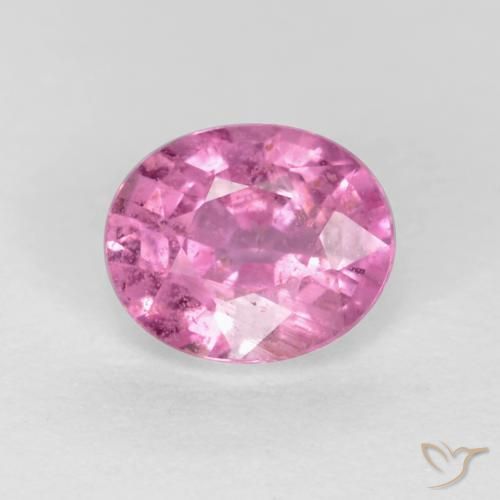 0.43ct Natural Rosado intenso Zafiro, Ovalada, VS-SI