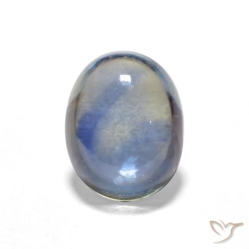 0.61ct Natural Azul marino Zafiro, Ovalada, Transparente