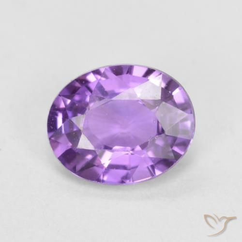 0.51ct Natural Violeta rosado medio Zafiro, Ovalada, VVS-VS