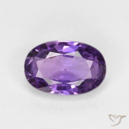 0.47ct Natural Violeta rosado Zafiro, Ovalada, VS